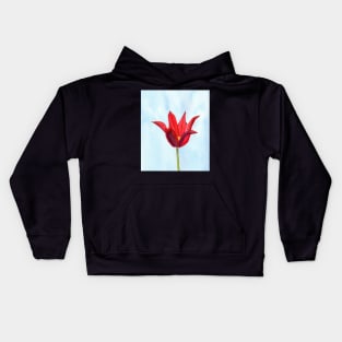 Lily Flowering Tulip Kids Hoodie